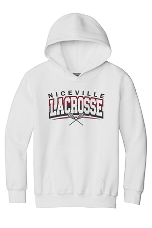 Open image in slideshow, Niceville Lacrosse Club Youth White Logo
