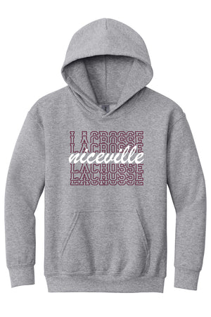 Open image in slideshow, Niceville Lacrosse Club Youth Grey Logo
