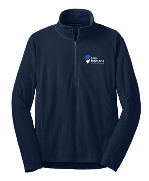 Open image in slideshow, SMVR 1/2 Zip Fleece Pullover - Multicolor
