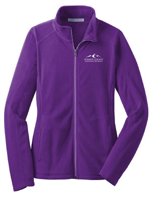 Open image in slideshow, SCMR Full Zip Ladies Fleece Jacket - Multicolor
