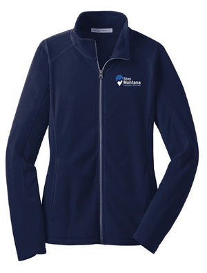 Open image in slideshow, SMVR Full Zip Ladies Fleece Jacket - Multicolor
