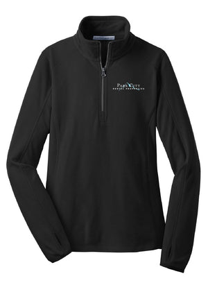 Open image in slideshow, PCVR Ladies  1/2 Zip Fleece Pullover - Multicolor
