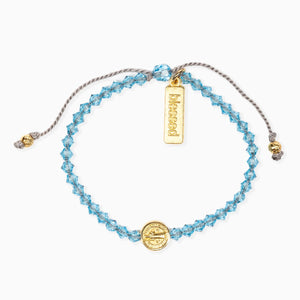 Open image in slideshow, Shine Bright Crystal Blessing Bracelets

