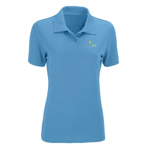 Open image in slideshow, Carolina Beach Realty Women&#39;s Vansport Omega Solid Mesh Tech Polo
