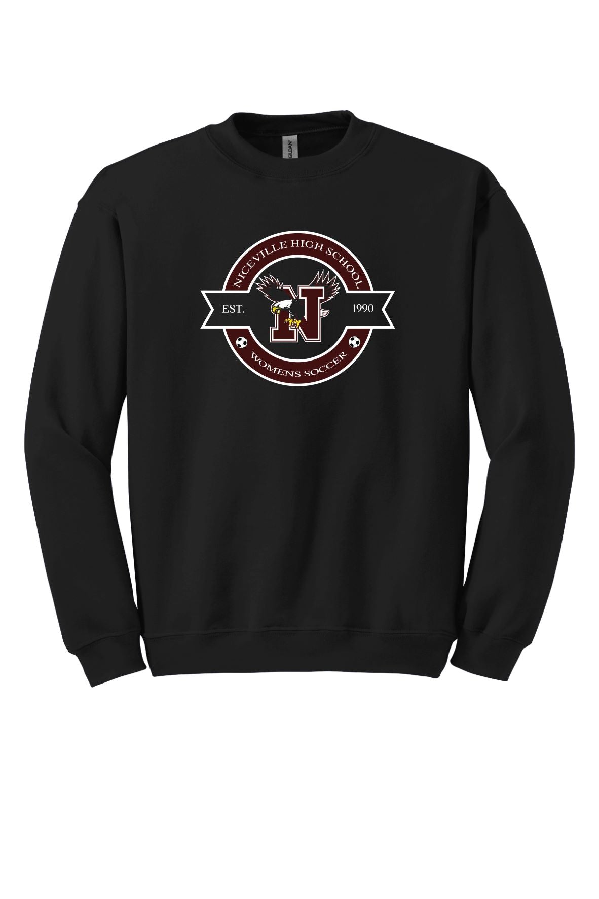 Girls sales soccer sweatshirt