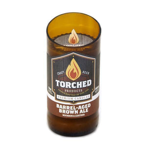 Open image in slideshow, Torched Beer Bottle Candle
